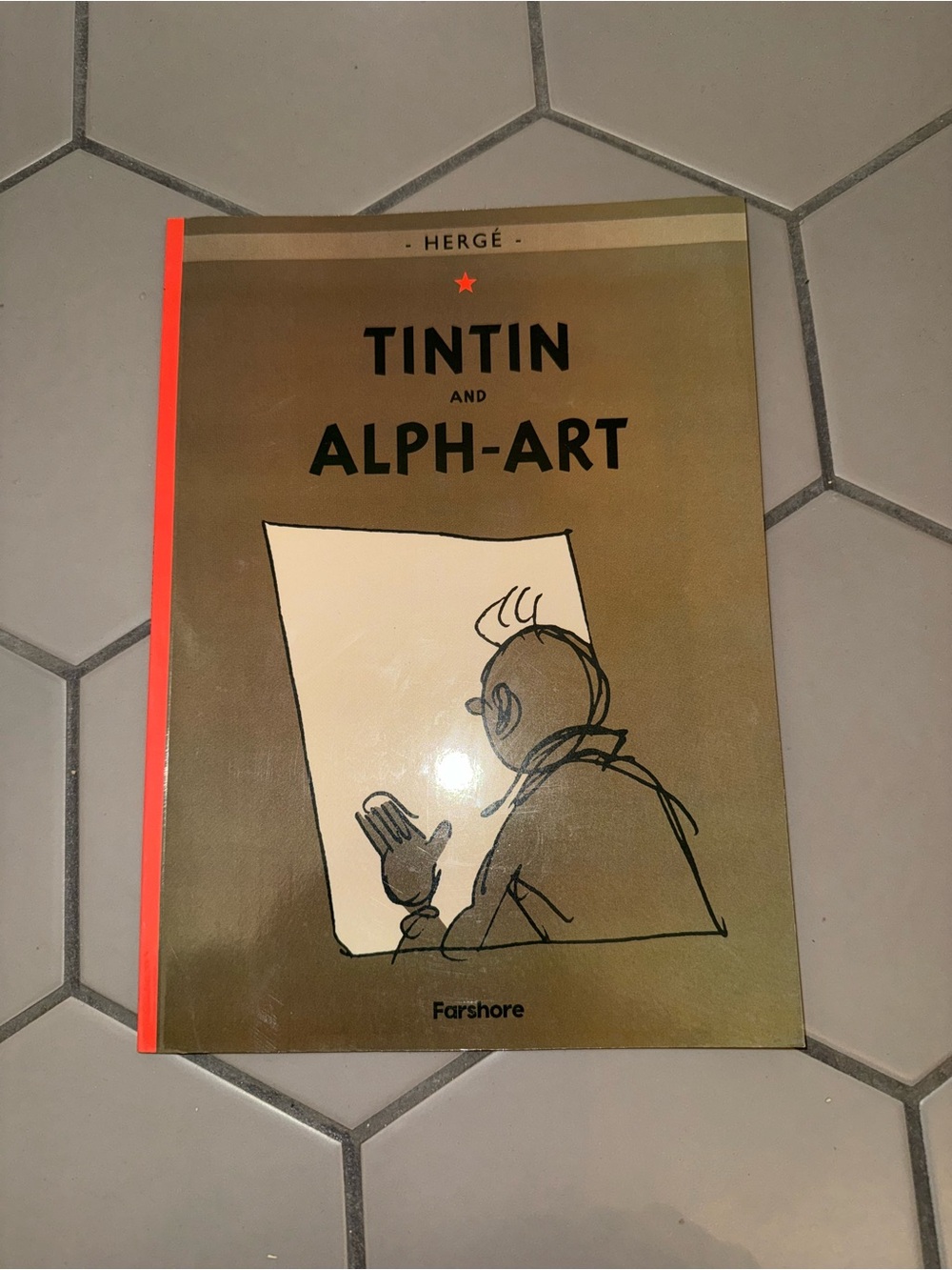 Tintin and Alph-Art by Hergé Farshore ISBN 9781405294577 Adventures of Tintin